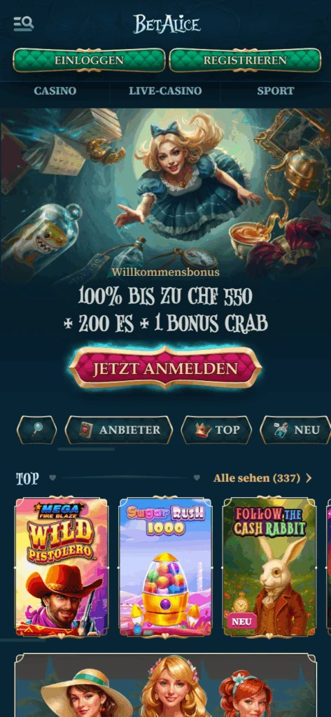 Betalice Casino Bonus
