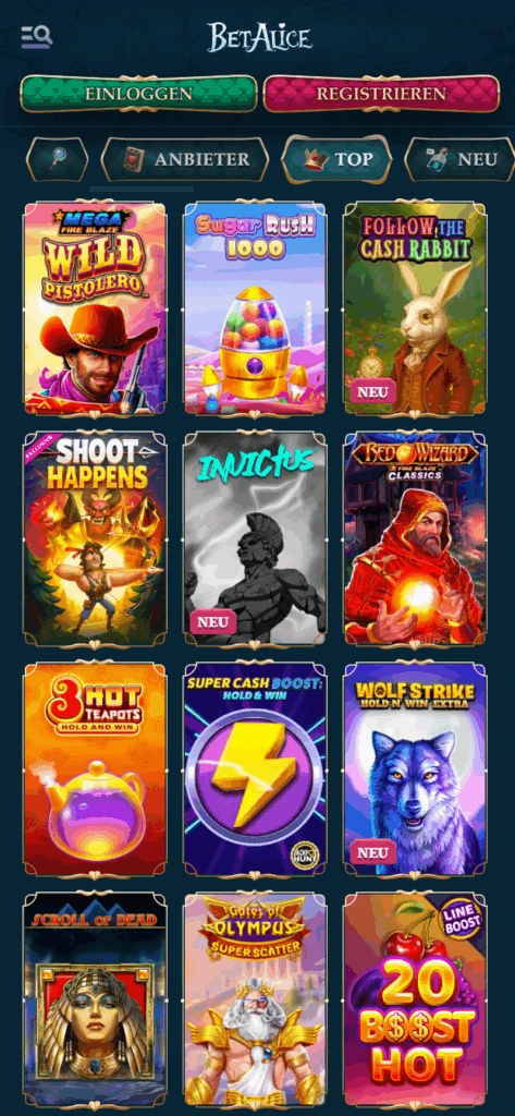 Betalice Casino Slots
