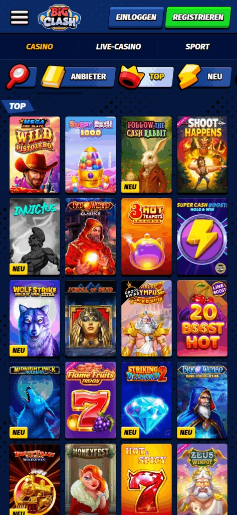 BigClash Casino Slots
