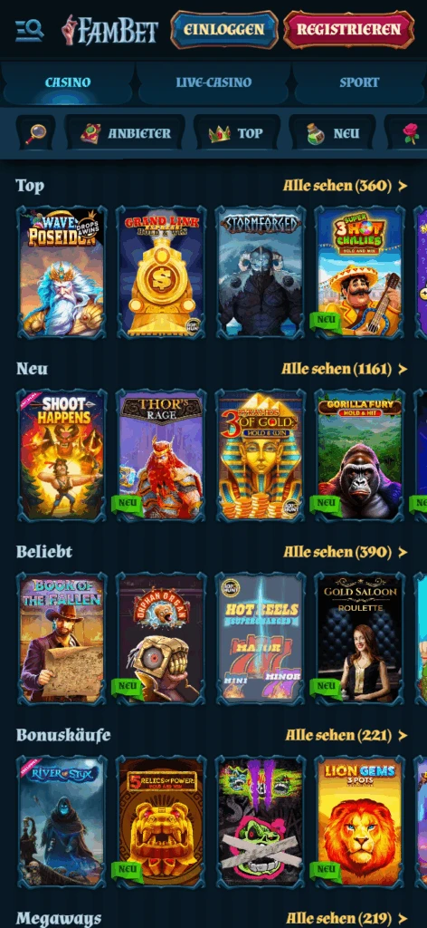 FamBet Casino Slots