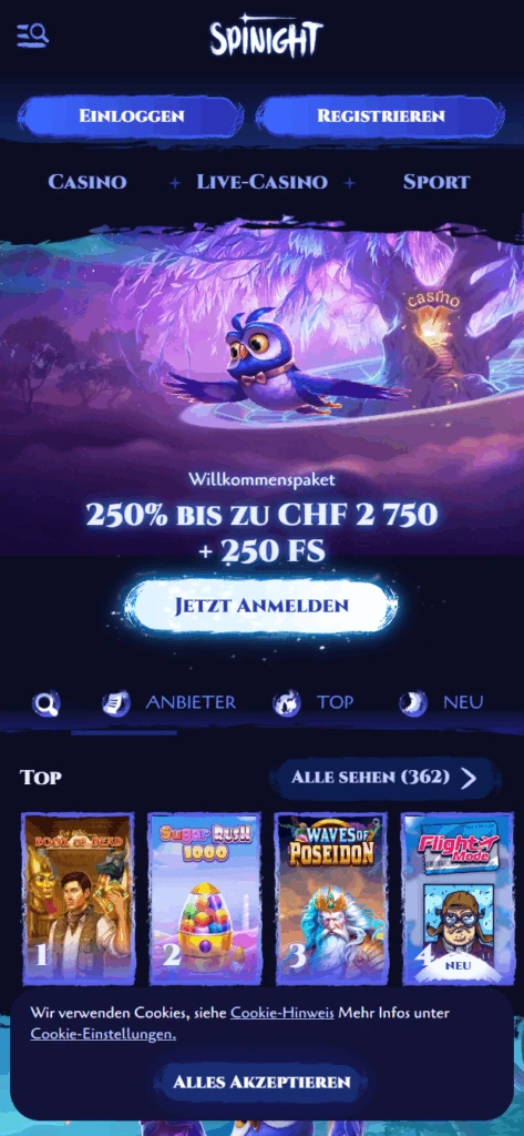 Spinight Bonus