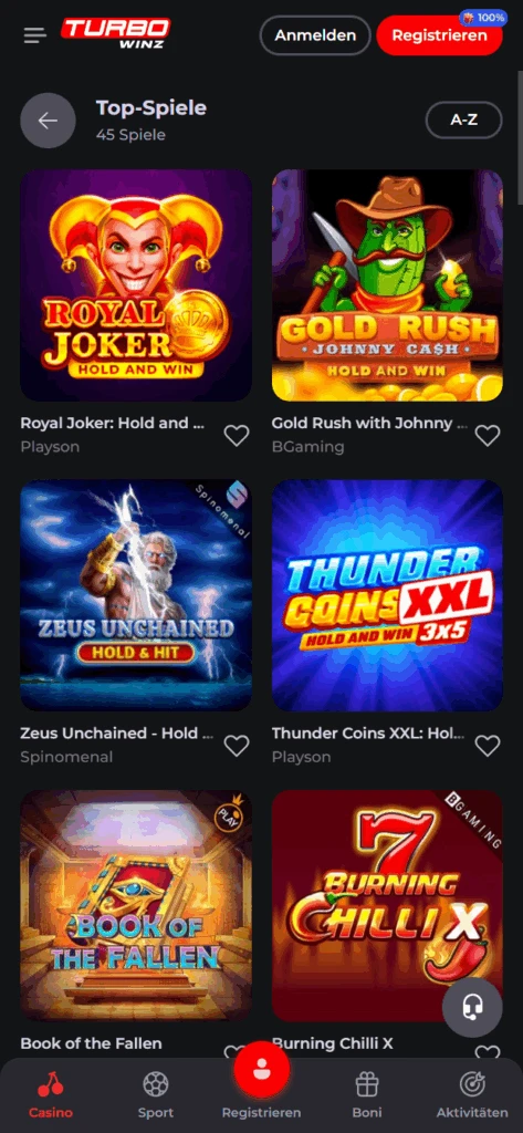 Turbowinz Slots