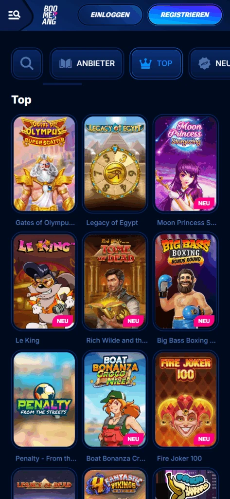 BoomerangBet Slots