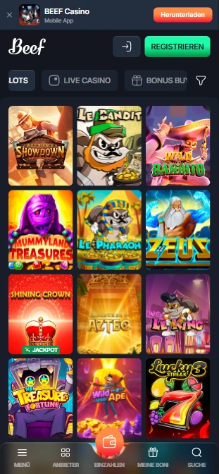 Beef Casino Slots