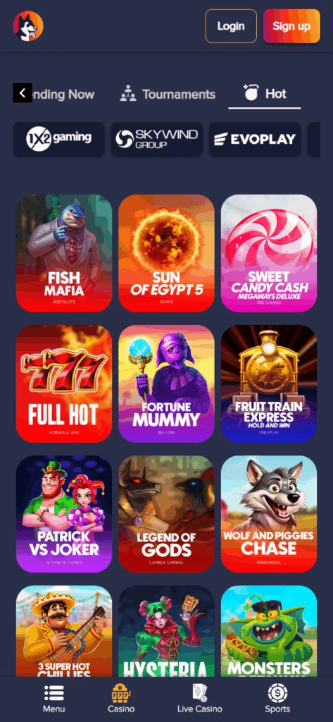 Puppybet Casino Slots