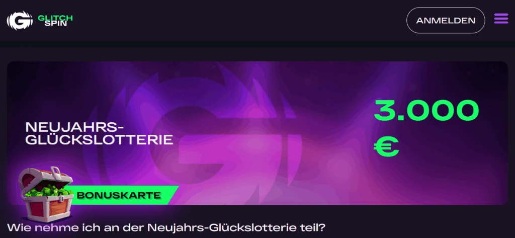 Glitchspin Neujahr