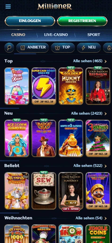 Millioner Casino Slots