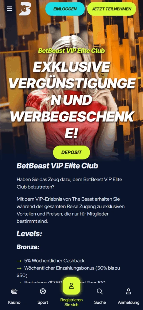 BetBeast Casino VIP