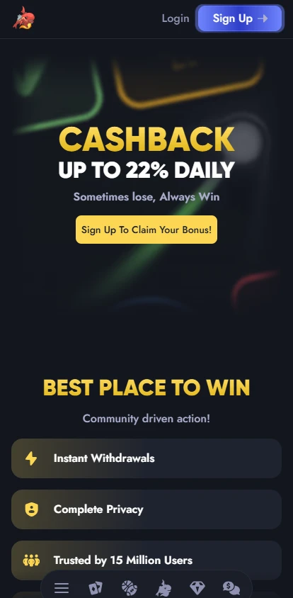 Whale.io Casino Cashback