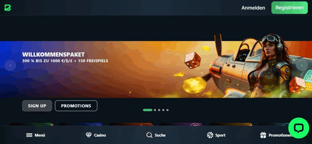 BetPortal Casino Bonus