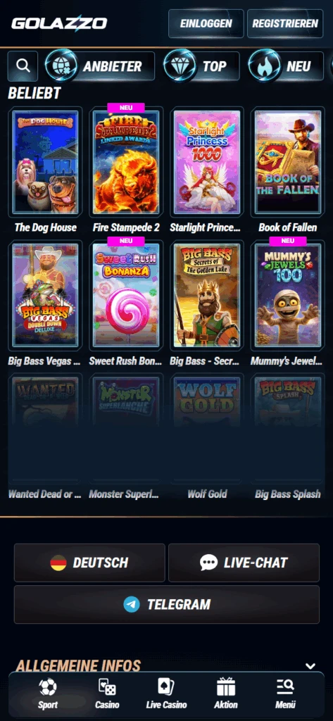 Golazzo Casino Slots