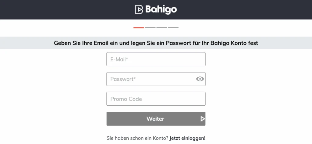 Bahigo Bonus Code Eingabe