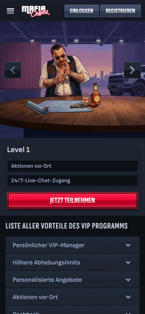 MafiaCasino VIP