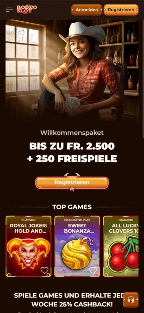 Rodeoslot Casino Bonus