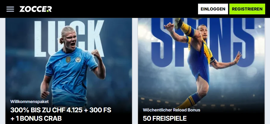 Zoccer Casino Bonus