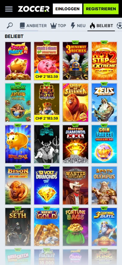 Zoccer Casino Slots