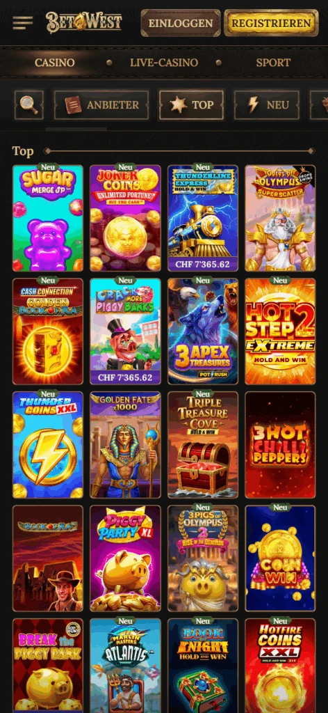 Betwest Casino Slots