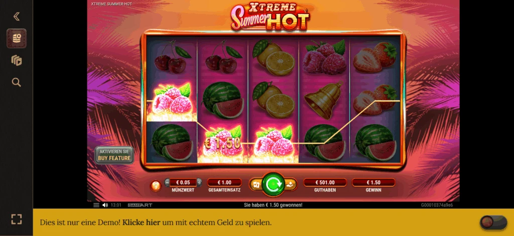 Betwest Sommer slots