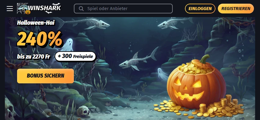 Winshark Halloween Bonus 2026